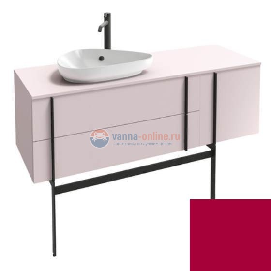 Тумба под раковину Jacob Delafon Nouvelle Vague 145 EB3043RU-M75, малина мягкий