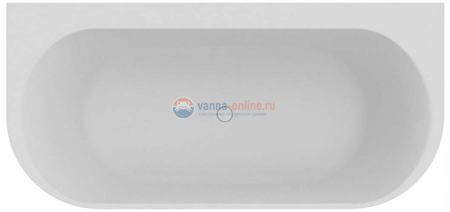 Ванна Riho Valor back-2-wall BS7200500000000, 180x80 см, из искусственного мрамора Ванна Riho Valor back-2-wall BS7200500000000, 180x80 см, из искусственного мрамора