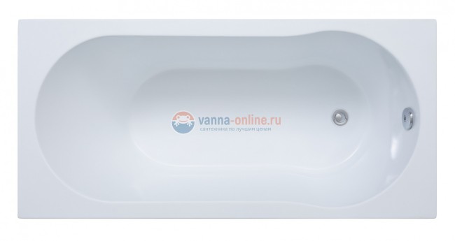 Ванна акриловая Aquanet Light 150 x 70 см 243869, с каркасом, белая