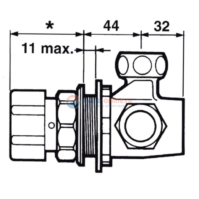 Смеситель для раковины Presto Alpa 35936