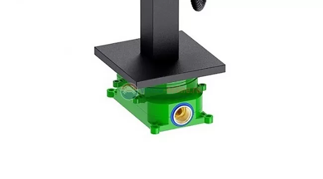 Смеситель Timo Selene2210/03Y-CR для ванны и душа, напольный, черный Смеситель Timo Selene2210/03Y-CR для ванны и душа, напольный, черный