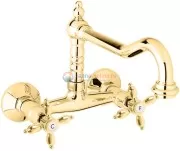 Смеситель Cezares NOSTALGIA-LLP-03, золото Смеситель Cezares NOSTALGIA-LLP-03, золото