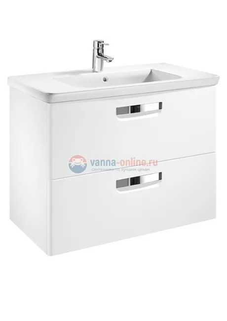 Тумба под раковину Roca The Gap 70 ZRU9302878, белый глянец