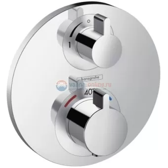 Смеситель для душа Hansgrohe Ecostat с запорным вентилем, 15757000