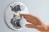 Смеситель для душа Hansgrohe Ecostat с запорным вентилем, 15757000