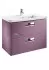Тумба под раковину Roca The Gap 60 ZRU9302742, цвет фиолетовый