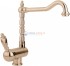 Смеситель Cezares ELITE-LLPM2-02-М для кухни, бронза, ручка металл
