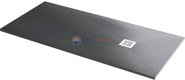 Душевой поддон RGW ST-0107G 16152710-02 70 x 100 см, прямоугольный, цвет серый, из искусственного камня