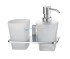 Держатель стакана и дозатора WasserKRAFT Leine 5089