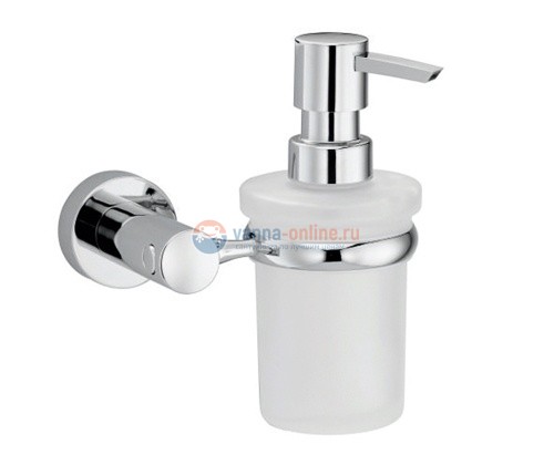 Дозатор стеклянный с держателем WasserKRAFT Donau 9499, 150 мл Дозатор стеклянный с держателем WasserKRAFT Donau 9499, 150 мл