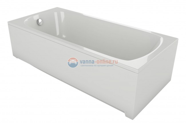 Ванна акриловая Акватек Ника 150 х 75 см