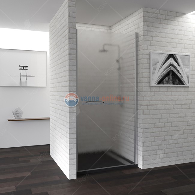 Душевая дверь RGW PA-03, 12080307-42, 70 х 185 см распашная, стекло рифленое (cora), матовый хром Душевая дверь RGW PA-03, 12080307-42, 70 х 185 см распашная, стекло рифленое (cora), матовый хром