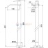Смеситель для ванны Jacuzzi Rubinetteria Ray 0IO00099JA00напольный