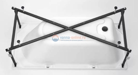 Каркас сварной для ванны Aquanet West 140 (187952)