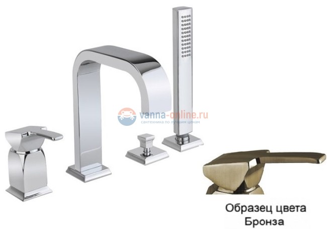 Смеситель Cezares Legend BVDM-02 цвет бронза Смеситель Cezares Legend BVDM-02 цвет бронза