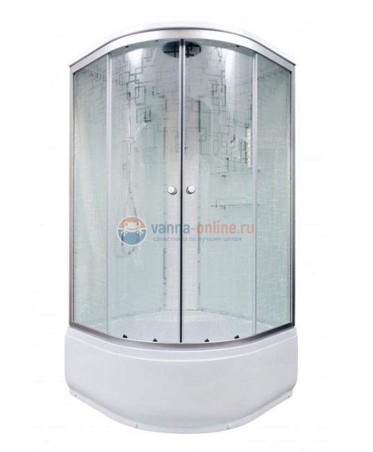 Душевая кабина Deto Em EM4590 гм 90 x 90 см, с крышей, с гидромассажем