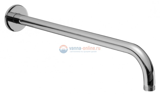 Кронштейн Jacob Delafon Eo E10039-CP настенный, хром, 1/2', 400 мм Кронштейн Jacob Delafon Eo E10039-CP настенный, хром, 1/2', 400 мм