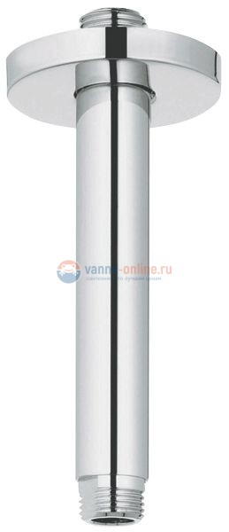 Потолочный душевой кронштейн Grohe Rainshower 28724000, 14,2 см Потолочный душевой кронштейн Grohe Rainshower 28724000, 14,2 см