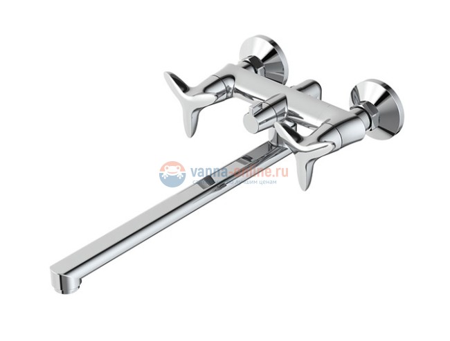 Смеситель Iddis Copter COPSBL2i10WA с длинным изливом, для ванны и душа, хром Смеситель Iddis Copter COPSBL2i10WA с длинным изливом, для ванны и душа, хром