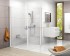 Душевой уголок Ravak Chrome CRV1+CRV1 80 x 80 см профиль белый, стекло Транспарент Душевой уголок Ravak Chrome CRV1+CRV1 80 x 80 см профиль белый, стекло Транспарент