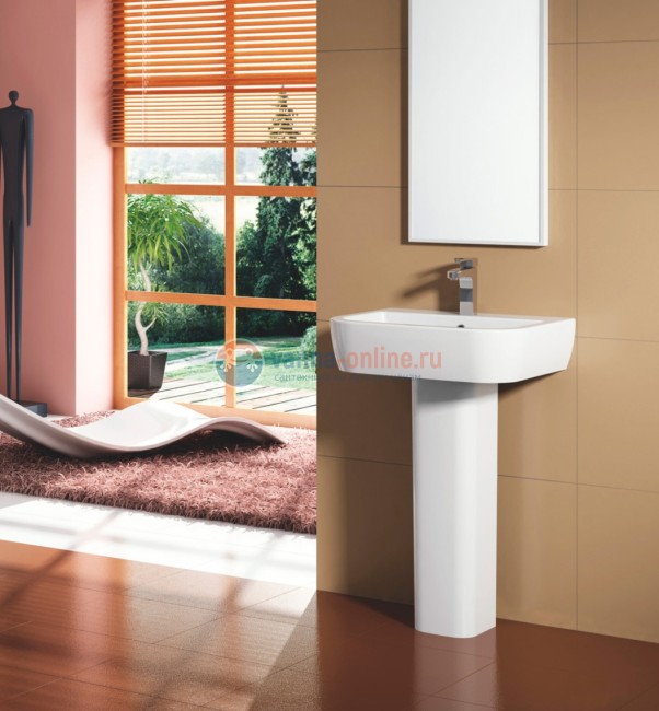 Раковина BelBagno Alpina BB10100L, 56*45,5*85 см