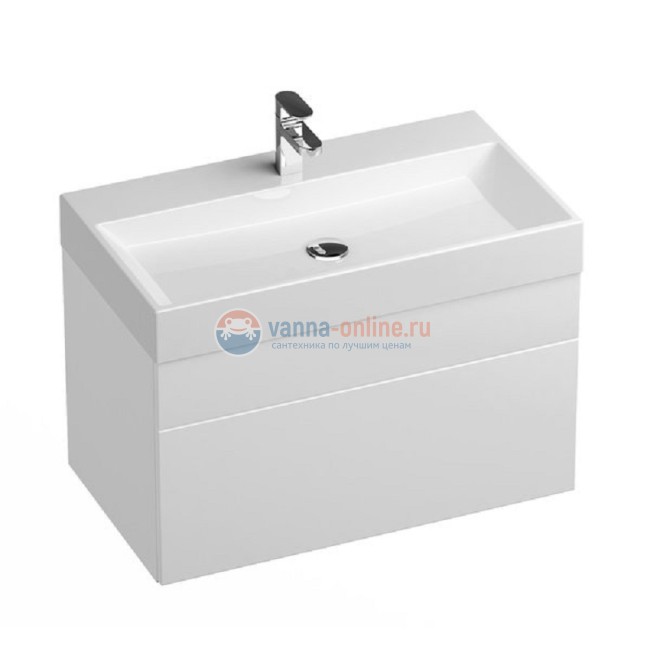 Раковина Ravak Natural 800 XJO01280000, 80 х 45 см, цвет белый