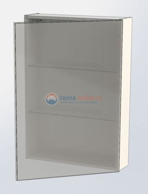 Зеркало-шкаф Aquanet Алвита 70 00184038, цвет белый