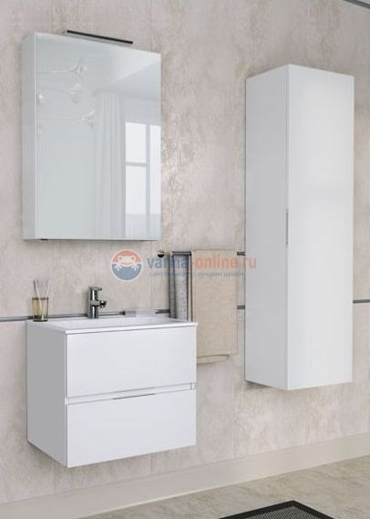 Зеркало-шкаф Aquanet Алвита 70 00184038, цвет белый