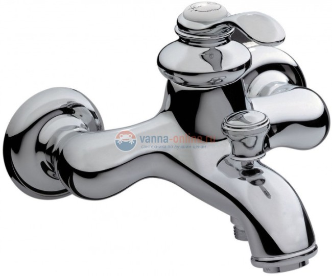 Смеситель Jacob Delafon Fairfax E71090-CP для ванны и душа Смеситель Jacob Delafon Fairfax E71090-CP для ванны и душа