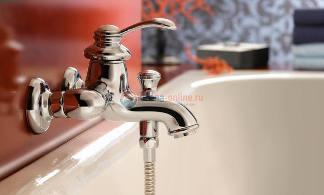 Смеситель Jacob Delafon Fairfax E71090-CP для ванны и душа Смеситель Jacob Delafon Fairfax E71090-CP для ванны и душа