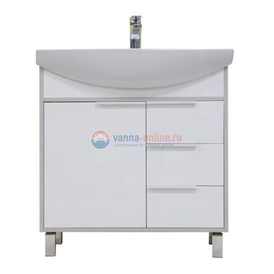 Тумба под раковину Акватон Рико 80 см 1A215401RIB90