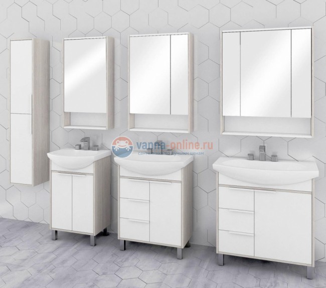 Тумба под раковину Акватон Рико 80 см 1A215401RIB90