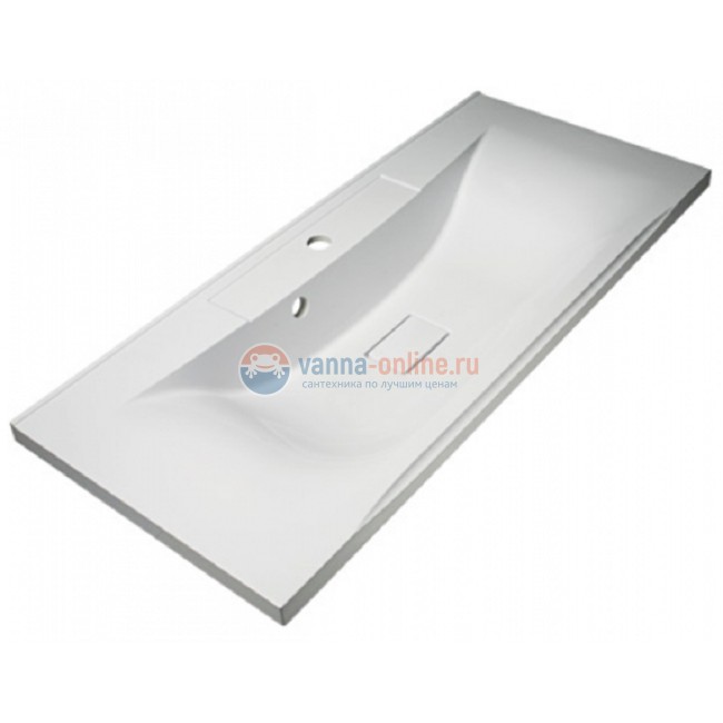 Тумба под раковину СаНта Виктория 120 NEW 700137N напольная, цвет белый Тумба под раковину СаНта Виктория 120 NEW 700137N напольная, цвет белый