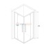 Душевой уголок RGW SV-33-B 06323300-14 100x100 см квадратный, стекло прозрачное, черный