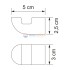 Крючок WasserKraft Kammel К-8323
