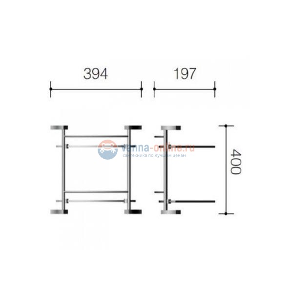 Полка Schein Swing 3212B