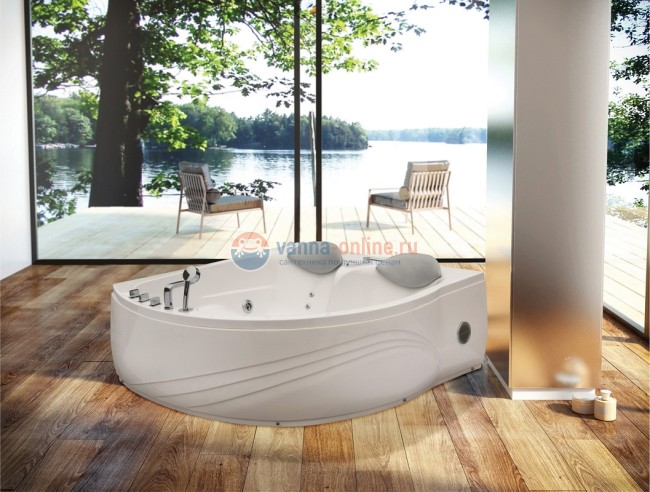 Ванна гидромассажная акриловая Black&White Galaxy GB5005, 175 х 160 см, белая Ванна гидромассажная акриловая Black&White Galaxy GB5005, 175 х 160 см, белая
