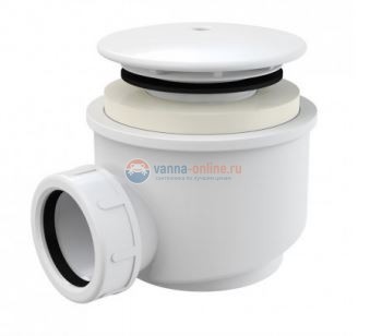 Сифон для душевого поддона Alcaplast A47B d60, белый Сифон для душевого поддона Alcaplast A47B d60, белый