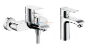 Комплект смесителей Hansgrohe Metris 31480000+31080000,