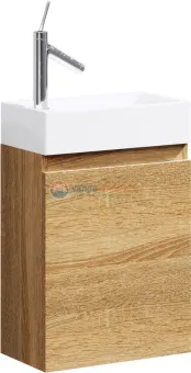 Тумба под раковину Aqwella Леон-МР 40 Ln-MP.01.04/DS,  дуб сонома