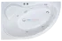 Ванна гидромассажная Royal Bath Alpine Standart RB819103ST-L/R, 140 x 95 см, белая