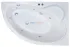 Ванна гидромассажная Royal Bath Alpine Standart RB819103ST-L/R, 140 x 95 см, белая