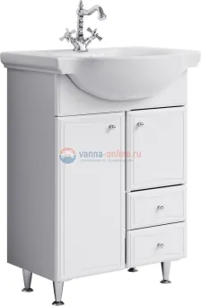 Тумба с раковиной Aqwella Барселона Т6/к 65 см BA0106K