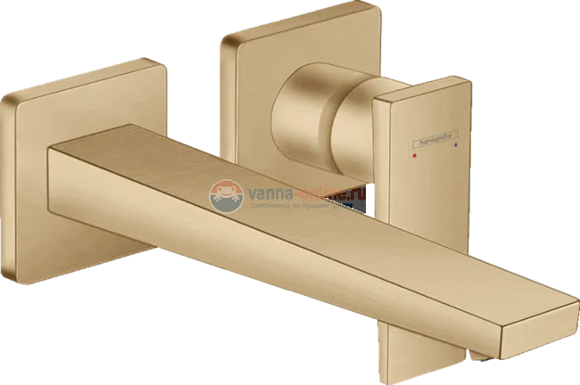 Смеситель Hansgrohe Metropol 32526140 для раковины, бронза матовый