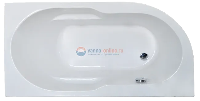 Акриловая ванна Royal Bath Azur RB 614202 L/R 160 х 80 см