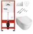 Инсталляция Tece с унитазом Villeroy&Boch Subway 5600 1001, сиденье микролифт, комплект Инсталляция Tece с унитазом Villeroy&Boch Subway 5600 1001, сиденье микролифт, комплект