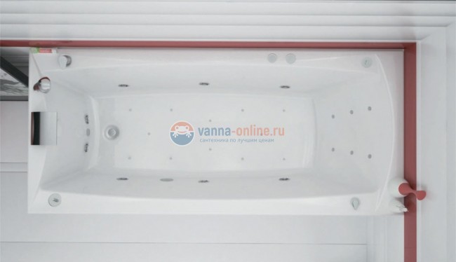 Ванна акриловая Aquanet Cariba 00203925 170 x 75 см