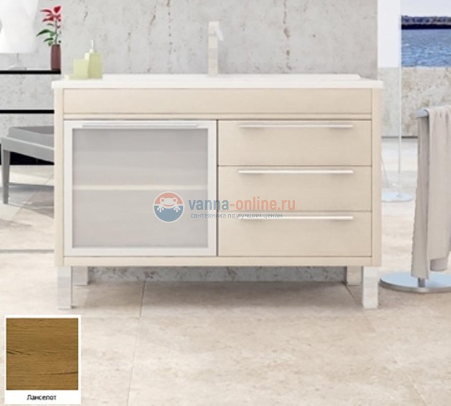 Тумба с раковиной Sanvit Новелла напольная 120, цвет ланселот