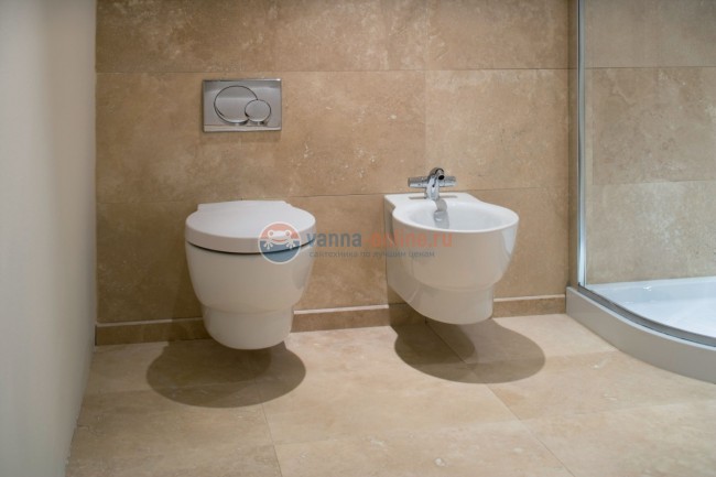 Биде Jacob Delafon Ove E1586-00 подвесное Биде Jacob Delafon Ove E1586-00 подвесное