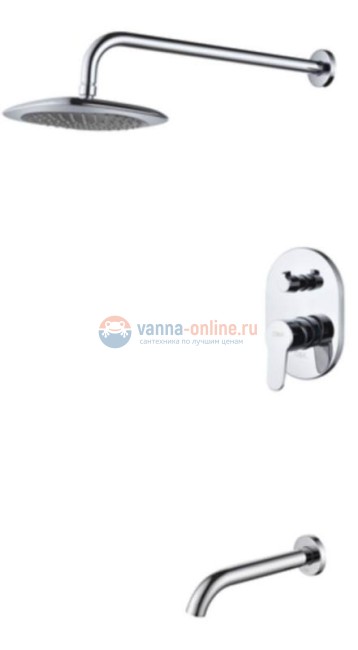 Смеситель D&K Rhein Marx DA1395801 для ванны и душа Смеситель D&K Rhein Marx DA1395801 для ванны и душа